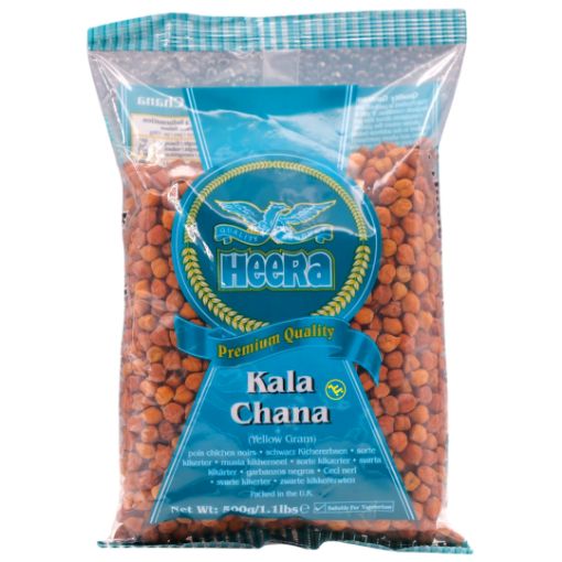 Bild von Heera Kala Chana (Brown chickpeas) 500g 