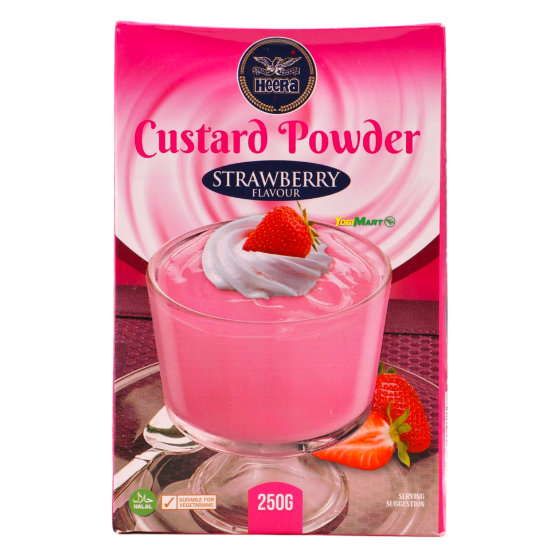 Bild von Heera Strawberry Custard Powder 250g