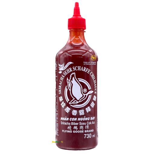 Bild von Sriracha Hot Chilli Sauce (super hot) 730ml - Exp 28.09.2025