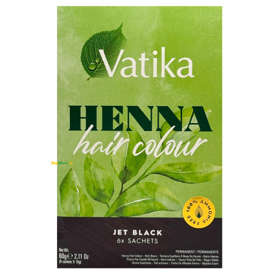 Bild von Vatika Natural (Jet Black) Hair colour 60g