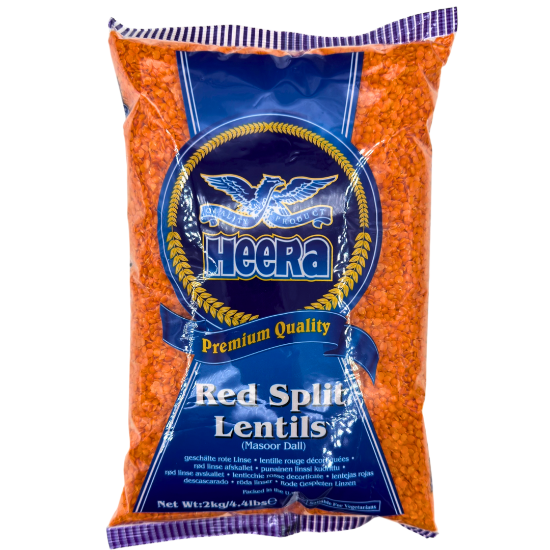Bild von Heera Red Split Lentils 2kg