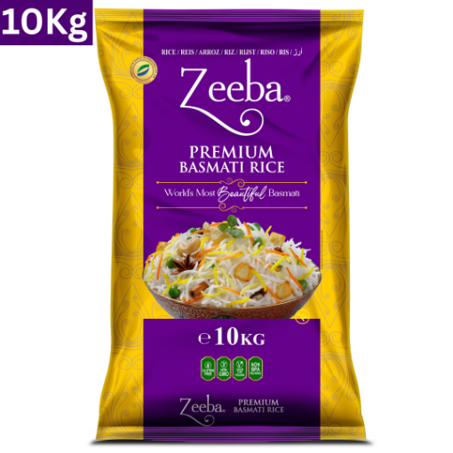 Bild von Zeeba Premium Basmati Rice 10kg