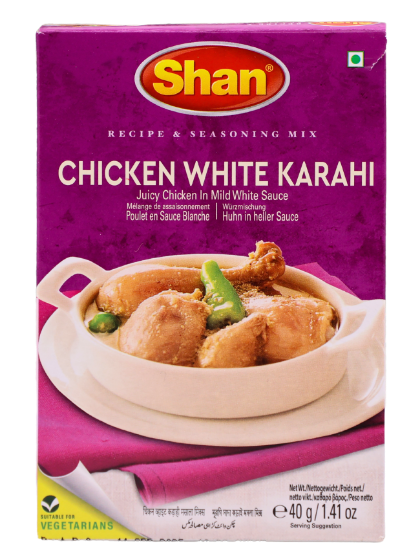 Bild von SHAN Chicken White Karahi 40G - Exp 11.04.2026