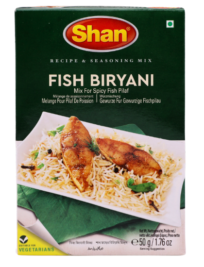 Bild von SHAN Fish Biryani 50G - Exp 18.04.2026