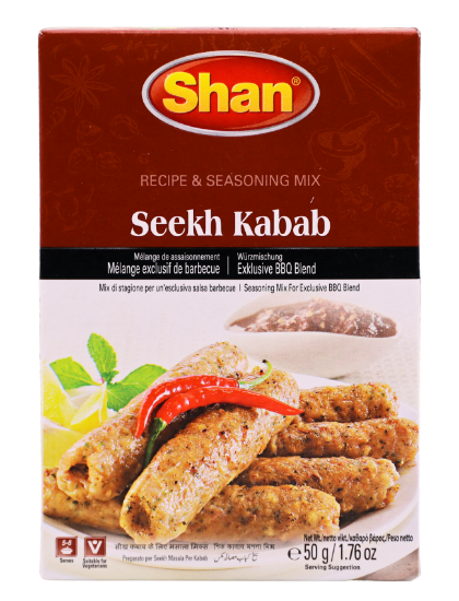 Bild von SHAN Seekh Kebab 50G