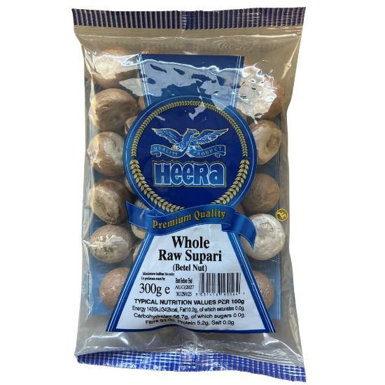 Bild von Heera Whole Raw Supari 300g