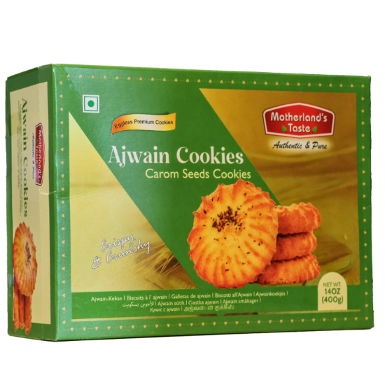 Bild von Motherland's Taste Ajwain Cookies 400g